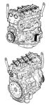 L3B 2.7L Turbomax Engine. (Full Tinware) **OEM PN: 12743582**