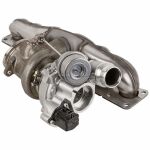 New Borg Watner B03 Turbocharger w Manifold (11-14 X5, 11-14 X6)