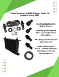 6L80/8L90 No-Cut Stack Plate Transmission Cooler Kit [Eliminates Bypass Block Entirely]